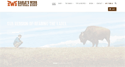 Desktop Screenshot of eagleswingnaturalbison.com